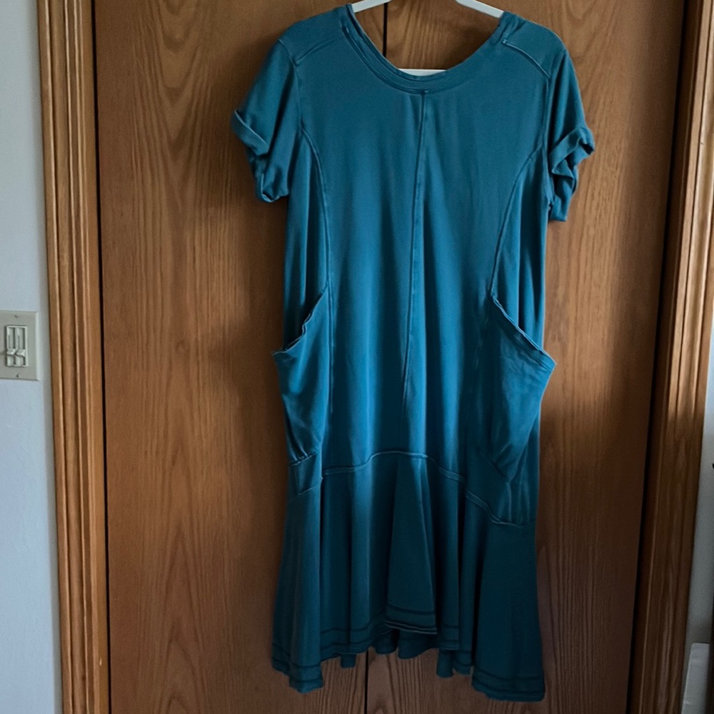Turquoise dress